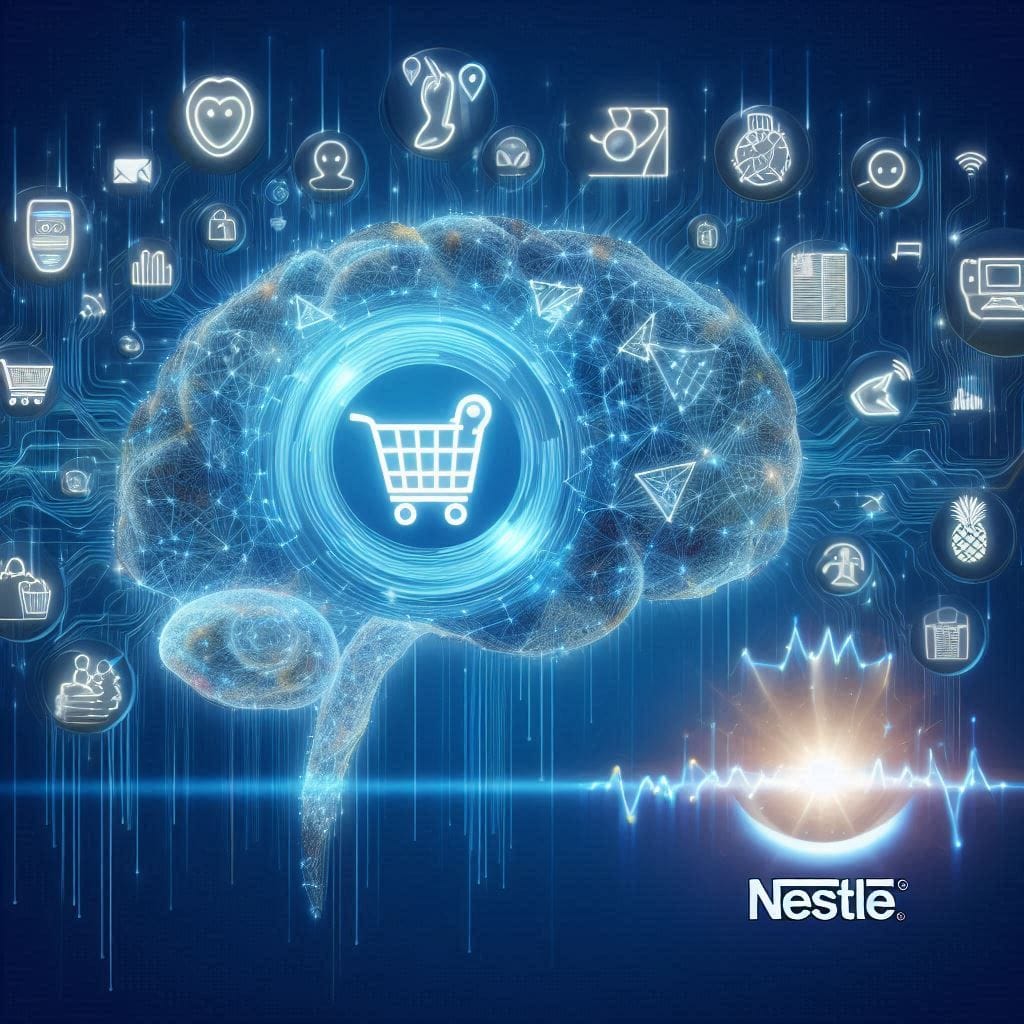 شبكة ذكاء اصطناعي تحلل سلوك المستهلك لنستله في التسويق.