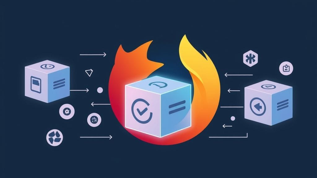 Firefox متصفح المصدر المفتوح لحماية البيانات.