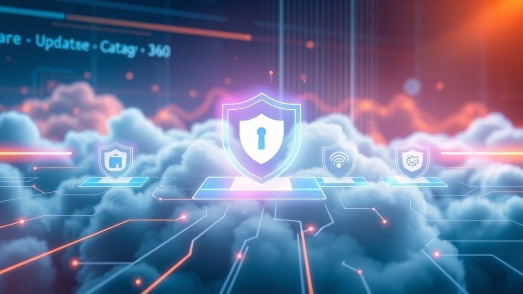 التحديثات الأمنية التلقائية باستخدام SecureShield 360