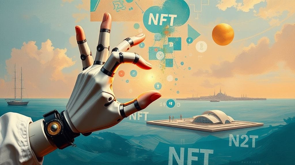 إكمال لوحة فنية بالتعاون بين الإنسان والAI